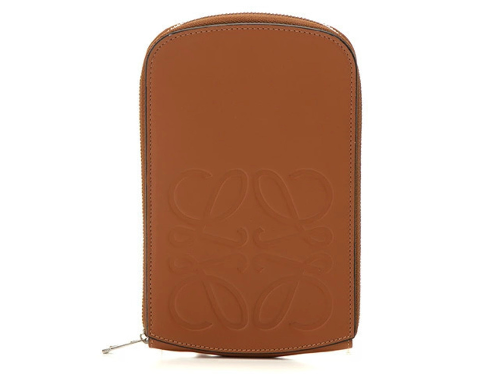 Loewe bag multi functional case tan calfskin